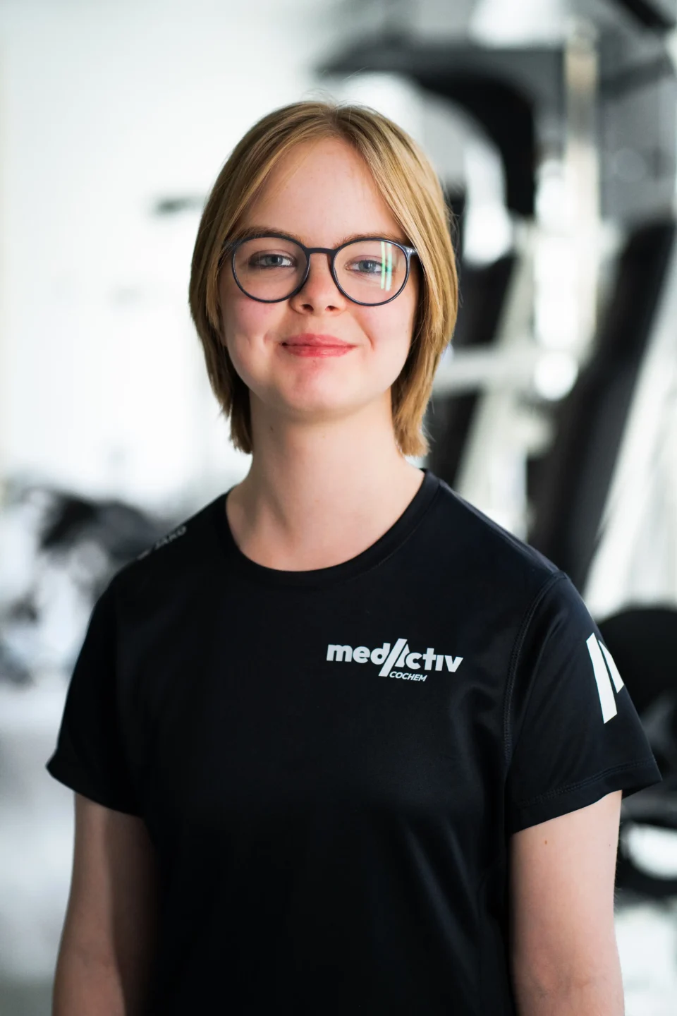 Anna, Jahrespraktikantin bei medactiv in Cochem.